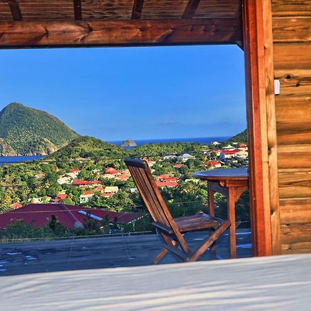 Ti Kaz Anoli Vue Epoustouflante Sur La Baie Villa Terre-de-Bas Exteriör bild