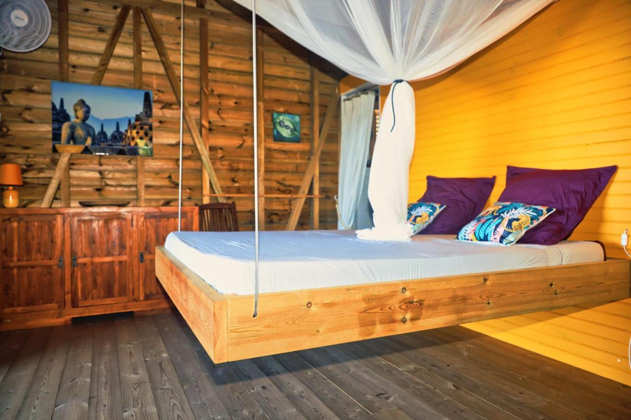 Ti Kaz Anoli Vue Epoustouflante Sur La Baie Villa Terre-de-Bas Exteriör bild