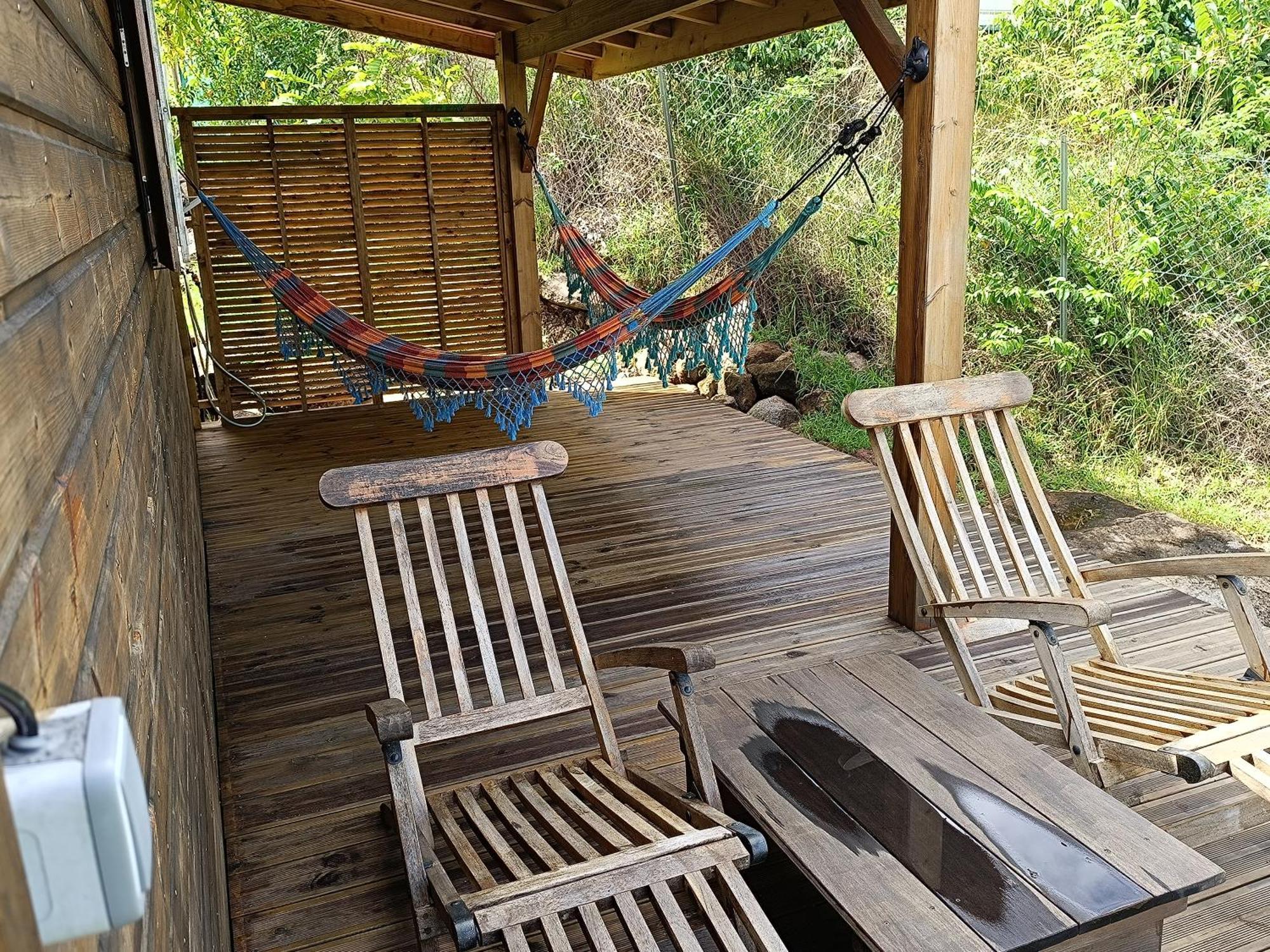 Ti Kaz Anoli Vue Epoustouflante Sur La Baie Villa Terre-de-Bas Exteriör bild