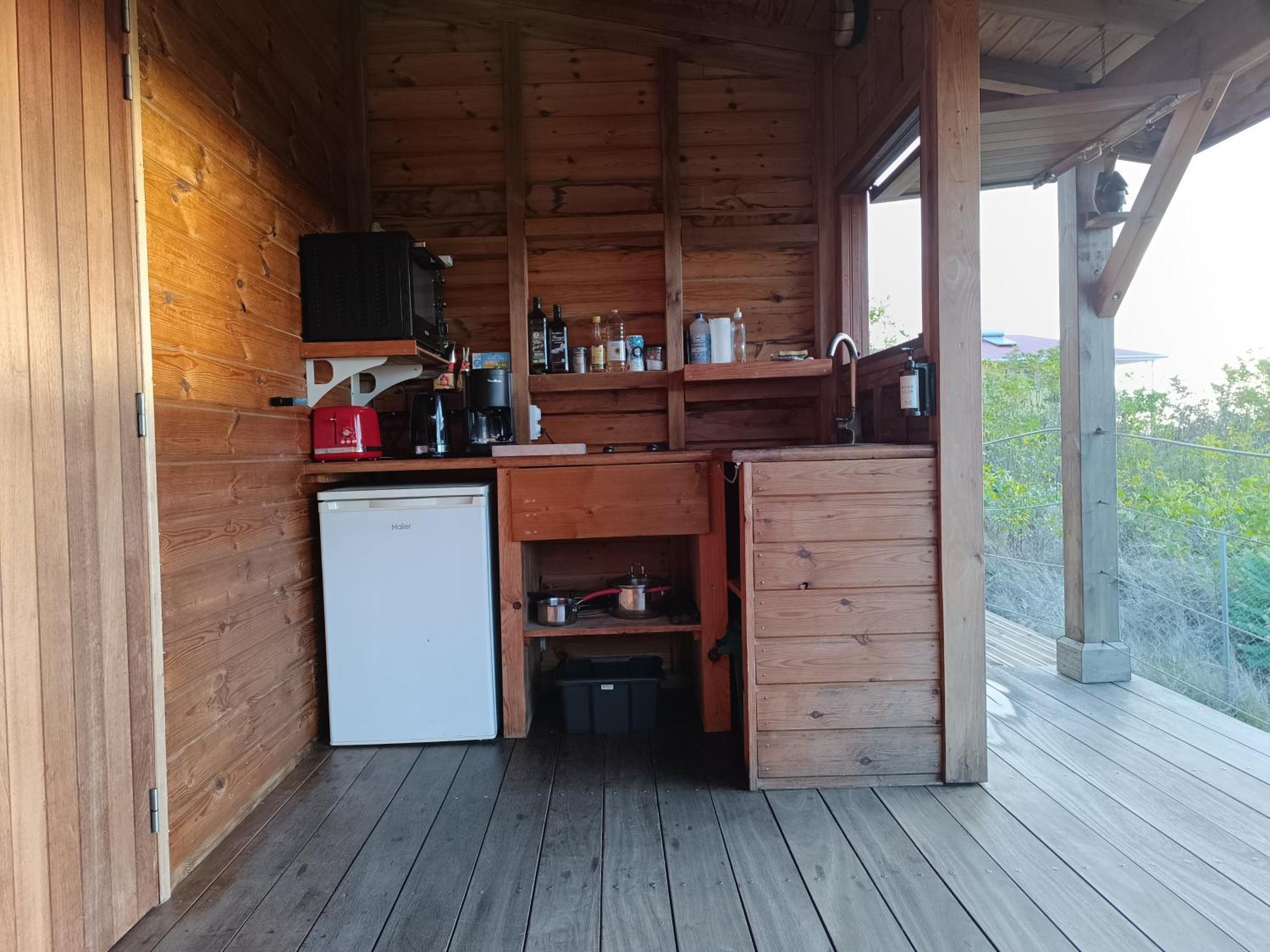 Ti Kaz Anoli Vue Epoustouflante Sur La Baie Villa Terre-de-Bas Exteriör bild