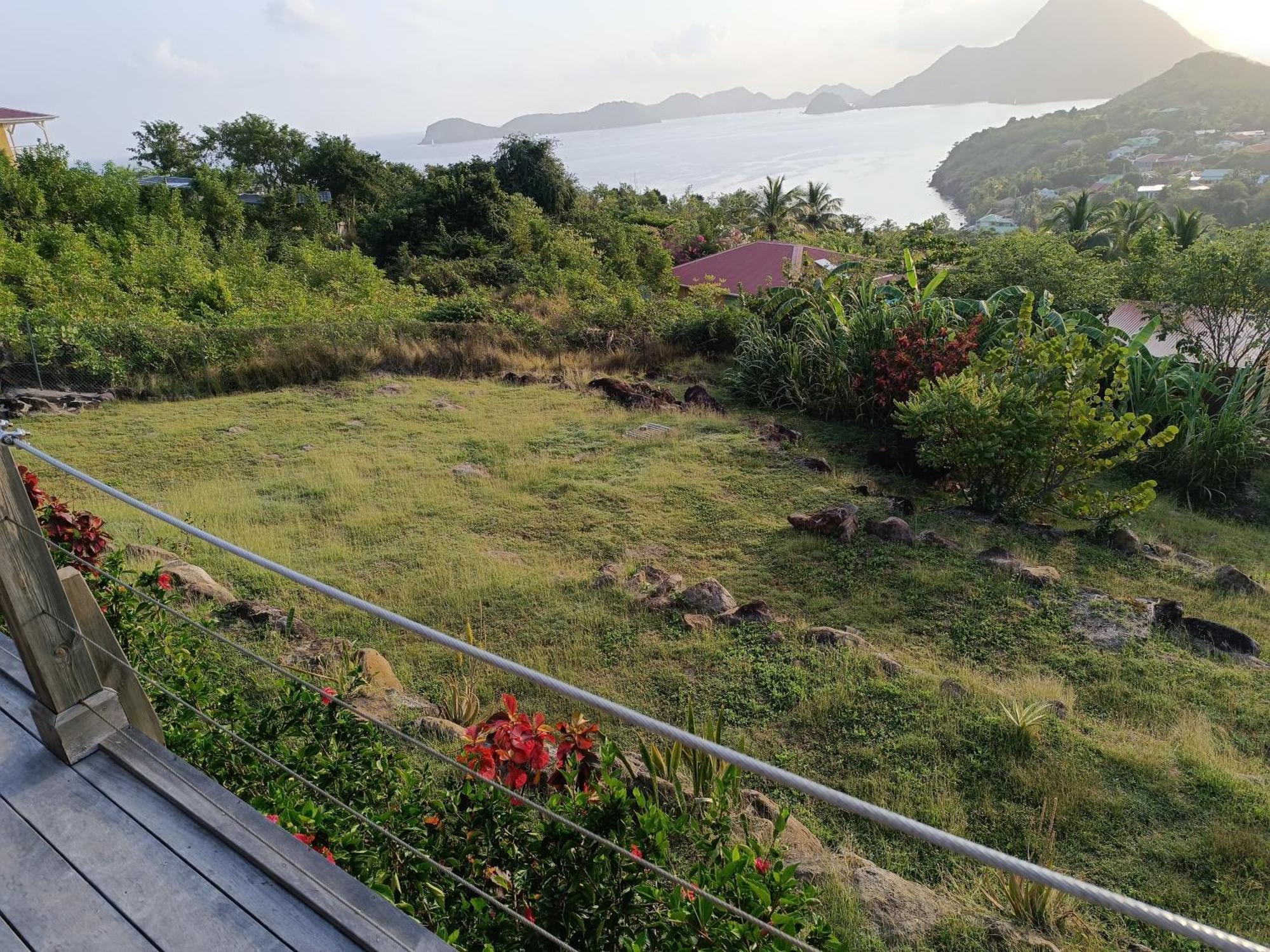 Ti Kaz Anoli Vue Epoustouflante Sur La Baie Villa Terre-de-Bas Exteriör bild